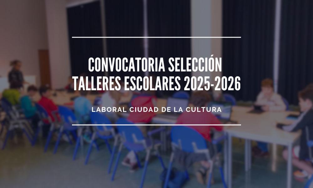Aller à Image Convocatoria para la selección de propuestas de talleres escolares