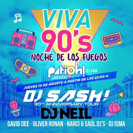 Viva 90’s en el Patioh!