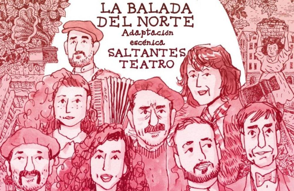 Ir a Imagen Saltantes Teatro ensaya La balada del Norte en Laboral Ciudad de la Cultura