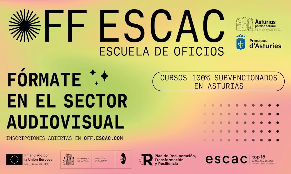 Ir a Imagen La Consejería de Cultura y la ESCAC lanzan dos cursos gratuitos para impulsar el sector audiovisual asturiano