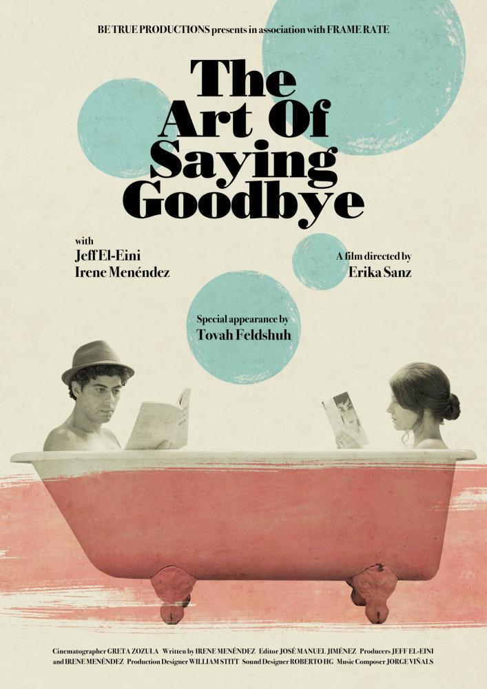 Cartel de The art of saying goodbye