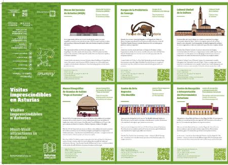 Imagen Visitas Imprescindibles en Asturias (Castellano, Asturiano e Inglés)