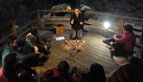 Ir a Imagen Arqueoacústica en la Cuevona de Ardines